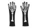 Glow in the Dark Gloves, black, size S/M