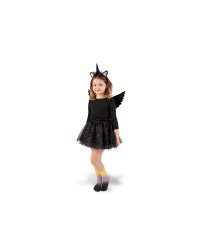 Unicorn Costume, black, size 116-128