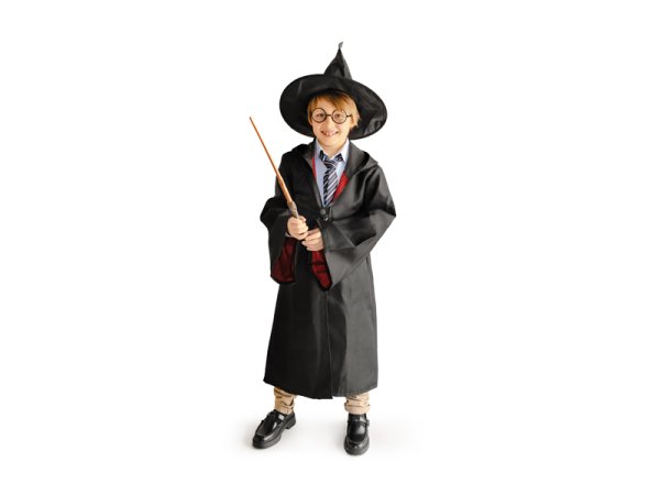Обложка книги «Wizard cape, 140-158 cm, black»