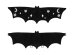 Costume - bat wings, black