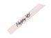 Обложка книги «Happy 40 Sash, cream, 76 cm»