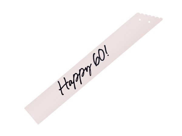 Обложка книги «Happy 60 Sash, cream, 76 cm»
