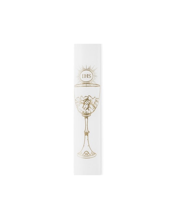Candles IHS, white, 29cm (1 pkt / 4 pc.)