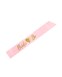 Sash Bride to be, light pink, 75cm