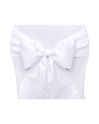 Chair sashes, white, 0.15 x 2.75 (1 pkt / 10 pc.)