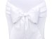 Chair sashes, white, 0.15 x 2.75 (1 pkt / 10 pc.)