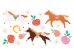 Horse Tattoos, mix (1 pkt / 16 pc.)
