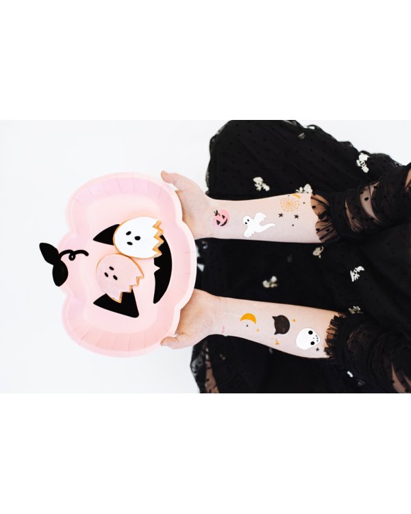 Temporary tattoos BOO!, mix (1 pkt / 12 pc.)