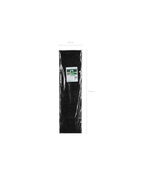 Fine Tulle, netting, black, 1.5 x 10 m