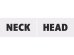 Funny boards Head & Neck (1 pkt / 2 pc.)
