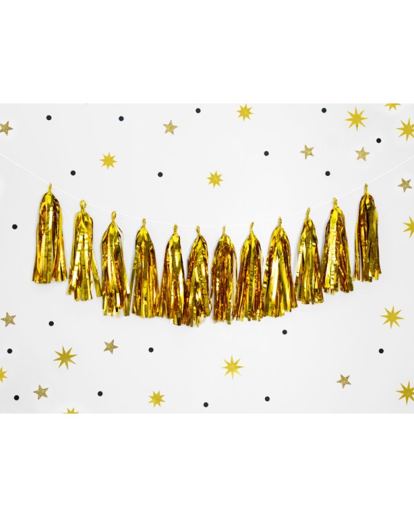Tassel garland, gold