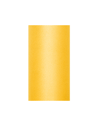 Tulle Plain, yellow, 0.15 x 9m (1 pc. / 9 lm)