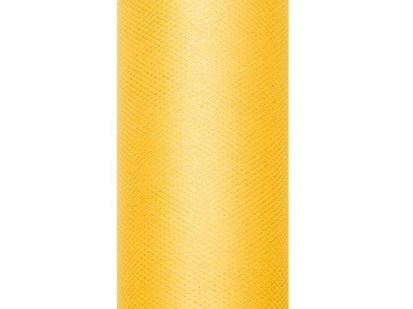 Tulle Plain, yellow, 0.15 x 9m (1 pc. / 9 lm)