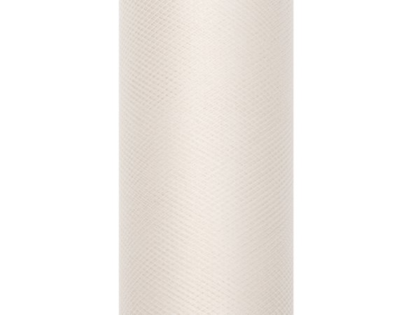 Tulle Plain, cream, 0.15 x 9m