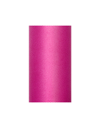 Tulle Plain, fuchsia, 0.15 x 9m (1 pc. / 9 lm)