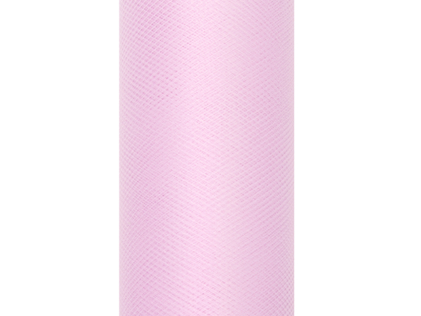 Tulle Plain, light pink, 0.15 x 9m (1 pc. / 9 lm)