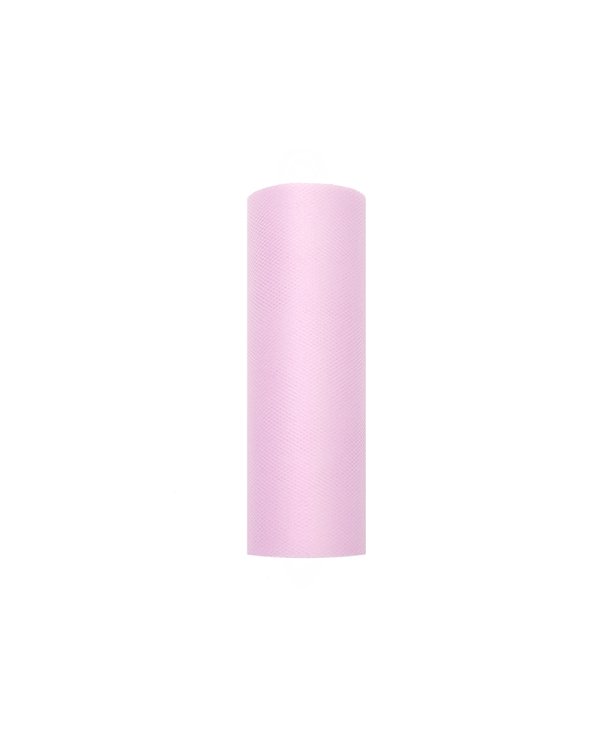 Tulle Plain, light pink, 0.15 x 9m (1 pc. / 9 lm)