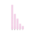 Tulle Plain, light pink, 0.15 x 9m (1 pc. / 9 lm)