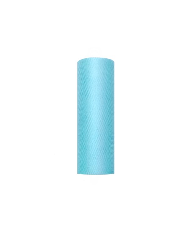 Tulle Plain, turquoise, 0.15 x 9m (1 pc. / 9 lm)
