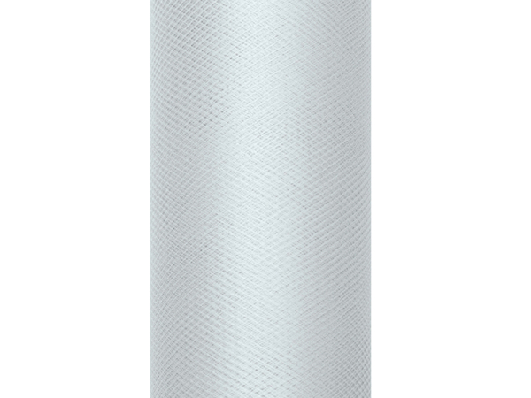 Tulle Plain, grey, 0.15 x 9m (1 pc. / 9 lm)