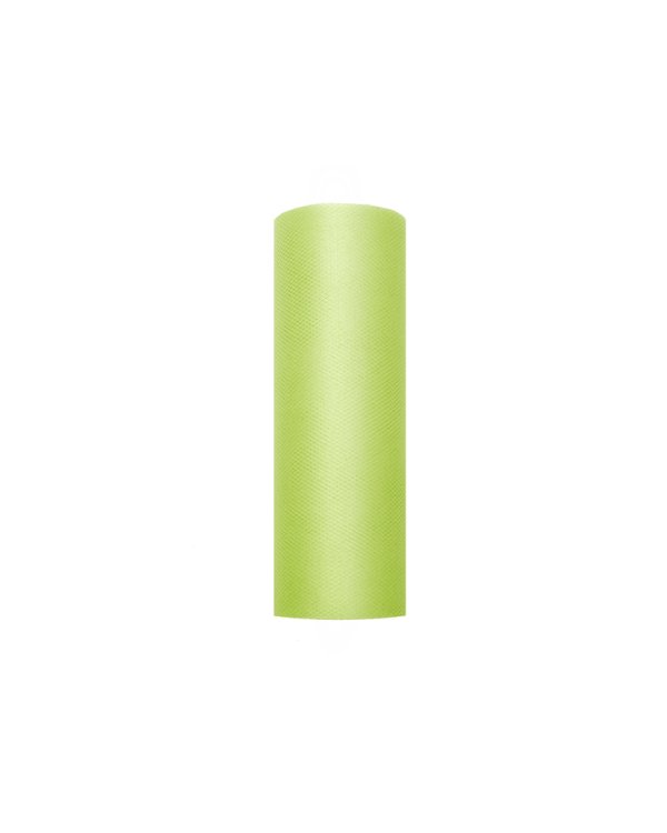 Tulle Plain, light green, 0.15 x 9m (1 pc. / 9 lm)