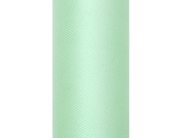 Tulle Plain, mint, 0.15 x 9m (1 pc. / 9 lm)
