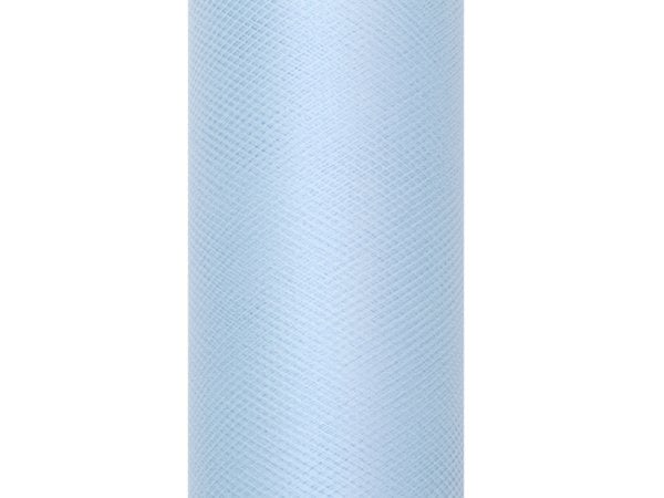 Tulle Plain, sky-ble, 0.3 x 9m