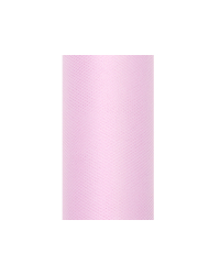 Tulle Plain, light pink, 0.3 x 9m