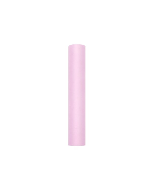 Tulle Plain, light pink, 0.3 x 9m