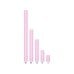 Tulle Plain, light pink, 0.3 x 9m