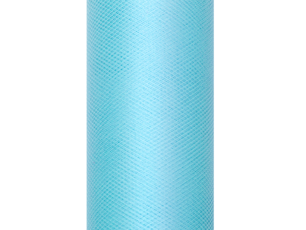 Tulle Plain, turquoise, 0.3 x 9m