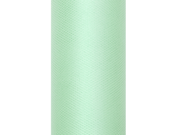 Tulle Plain, mint, 0.3 x 9m