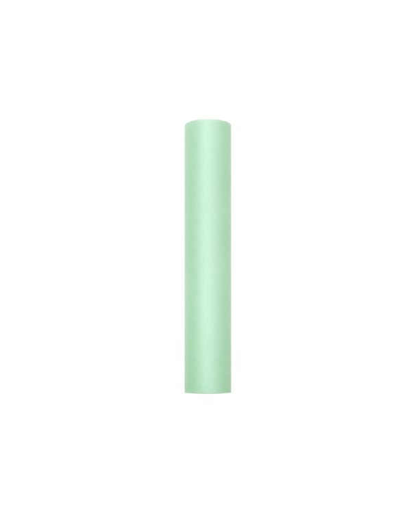 Tulle Plain, mint, 0.3 x 9m