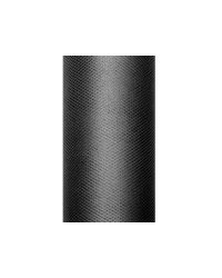 Tulle Plain, black, 0.08 x 20m