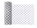 Tulle with dots, white, 0.15 x 9m (1 pc. / 9 lm)