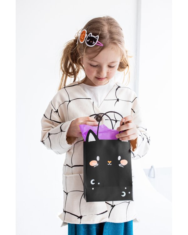 Gift bag Cat, mix, 8x14x18 cm