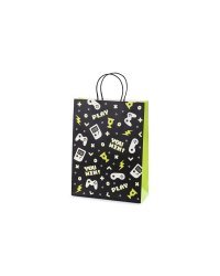Gift bag Gamepads, 10x24x32 cm, mix