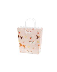 Gift bag Horses, 23x22x8.5 cm, mix