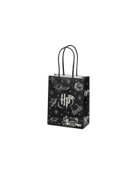 Paper gift bags Harry Potter, 12x15.5x6 cm, black (1 pkt / 6 pc.)