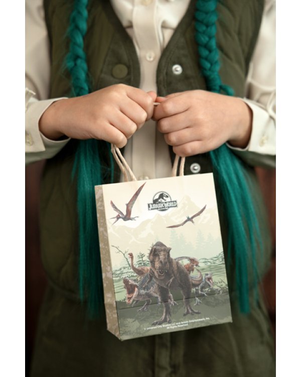 Paper gift bags Jurassic World, 12x15.5x6 cm, mix (1 pkt / 6 pc.)