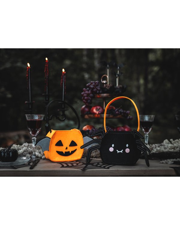 Spider sweet bag, black