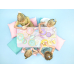 Treat bags Yummy, light pink, 13x14cm (1 pkt / 6 pc.)