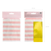 Treat bags Yummy, light pink, 13x14cm (1 pkt / 6 pc.)