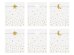 Treat bags Little Star, 13x14cm (1 pkt / 6 pc.)
