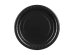 Paper Plates, black, 23 cm (1 pkt / 6 pc.)