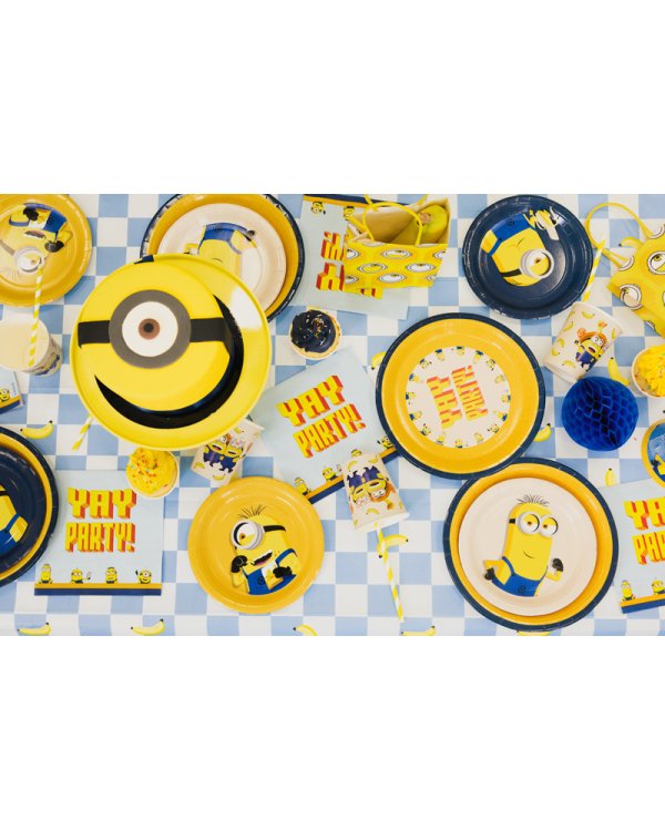 Paper plates Minions, 23 cm, mix (1 pkt / 6 pc.)