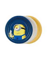 Paper plates Minions, 18 cm, mix (1 pkt / 6 pc.)