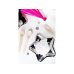 Paper Plates Star, silver, 18cm (1 pkt / 6 pc.)