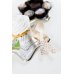 Paper Plates Star, silver, 18cm (1 pkt / 6 pc.)