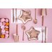 Paper Plates Star, rose gold, 18cm (1 pkt / 6 pc.)